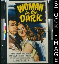 WOMAN IN THE DARK ('51) 1sheet