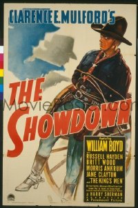 SHOWDOWN ('40) 1sheet