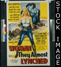 WOMAN THEY ALMOST LYNCHED 1sheet