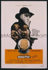 #384 FAMILY PLOT 1sh '76 Alfred Hitchcock 