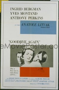 GOODBYE AGAIN ('61) 1sheet