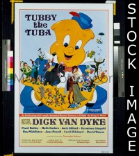 #436 TUBBY THE TUBA 1sh '76 Van Dyke 