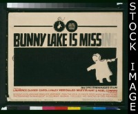 BUNNY LAKE IS MISSING TC '65 Saul Bass 