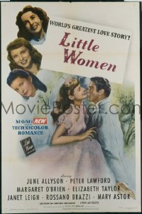 #0902 LITTLE WOMEN 1sh '49 Allyson, Lawford 