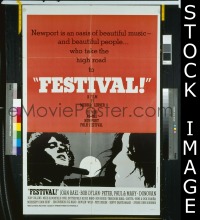 FESTIVAL ('67) 1sheet