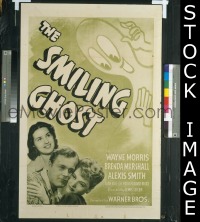 #091 SMILING GHOST 1sh '41 Morris, Marshall 