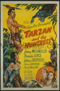 TARZAN & THE HUNTRESS 1sheet