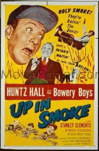 UP IN SMOKE ('57) 1sheet