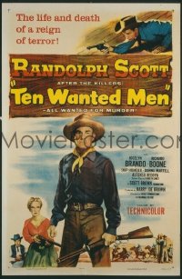 TEN WANTED MEN 1sheet