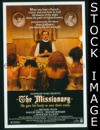 #529 MISSIONARY 1sh '82 Michael Palin 