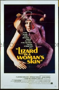 LIZARD IN A WOMAN'S SKIN 1sheet