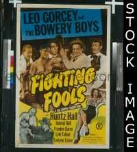 #235 FIGHTING FOOLS 1sh49 boxing, Bowery Boys 