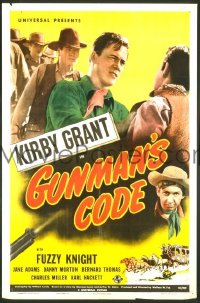 GUNMAN'S CODE 1sheet