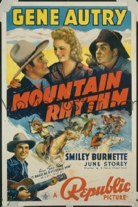 MOUNTAIN RHYTHM ('39) 1sheet