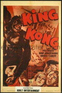 KING KONG ('33) R1952 1sheet