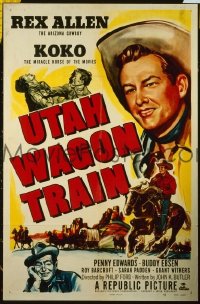 UTAH WAGON TRAIN 1sheet