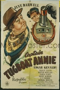 CAPTAIN TUGBOAT ANNIE 1sheet