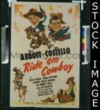 RIDE 'EM COWBOY ('42) 1sheet