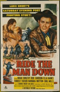 RIDE THE MAN DOWN 1sheet