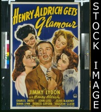 HENRY ALDRICH GETS GLAMOUR 1sheet