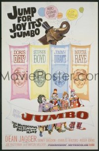 P949 JUMBO one-sheet movie poster '62 Doris Day, Jimmy Durante