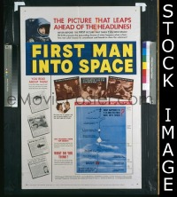 FIRST MAN INTO SPACE 1sheet
