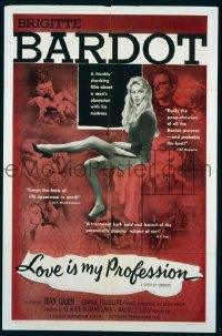 LOVE IS MY PROFESSION 1sheet