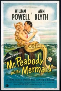 MR. PEABODY & THE MERMAID 1sheet