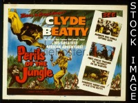 #191 PERILS OF THE JUNGLE TC '53 Clyde Beatty 