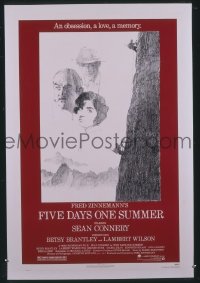 FIVE DAYS ONE SUMMER 1sheet