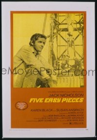 FIVE EASY PIECES 1sheet