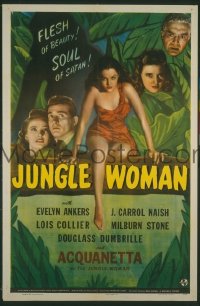 JUNGLE WOMAN ('44 I) 1sheet