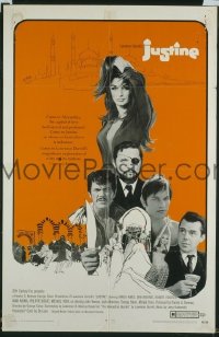 JUSTINE ('69 BOGARDE) 1sheet