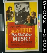 THEY SHALL HAVE MUSIC 1sheet