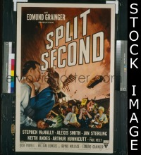 SPLIT SECOND ('53) 1sheet