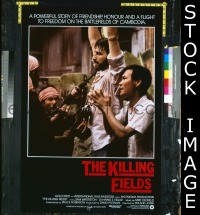 P966 KILLING FIELDS one-sheet movie poster '84 Sam Waterston