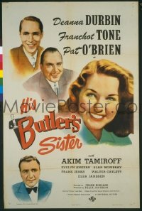 HIS BUTLER'S SISTER 1sheet