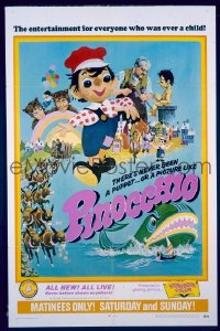 PINOCCHIO ('69) 1sheet