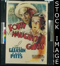 FORTY NAUGHTY GIRLS 1sheet