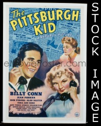 #1159 PITTSBURGH KID 1sh 41 boxer Billy Conn! 