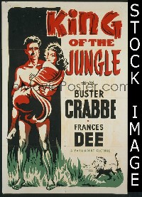 KING OF THE JUNGLE 1sh R40s