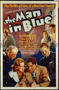 MAN IN BLUE ('37) 1sheet