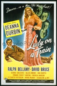 LADY ON A TRAIN 1sheet