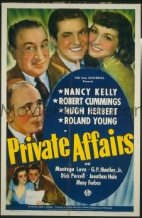 PRIVATE AFFAIRS 1sheet