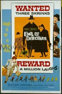 EMIL & THE DETECTIVES ('64) 1sheet