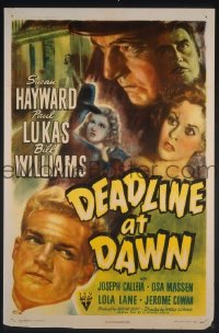 DEADLINE AT DAWN 1sheet