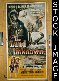 #6172 LAND UNKNOWN 3sh '57 dinosaurs! 