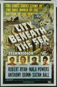 CITY BENEATH THE SEA ('53) 1sheet