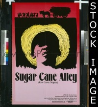 #412 SUGAR CANE ALLEY 1sh '83 cool image! 