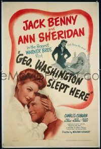 GEORGE WASHINGTON SLEPT HERE 1sheet